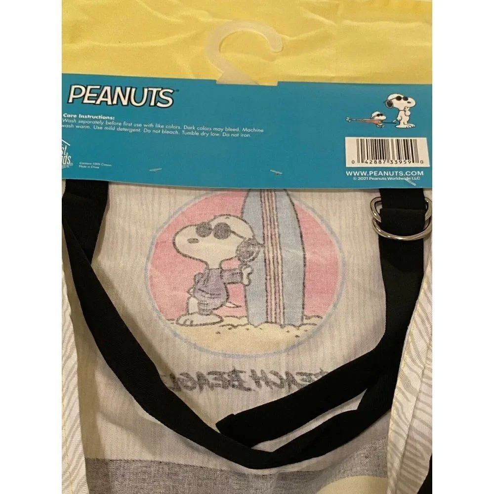 ‎Peanuts SNOOPY Beach Beagle Kitchen Apron Surf